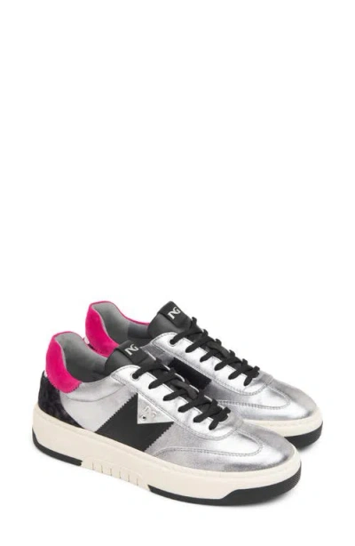Nerogiardini Retro Sneaker In Silver