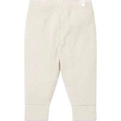 Mori Ribbed Leggings In Neutral