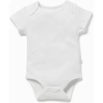 Mori Short Sleeve Bodysuit In Neutral