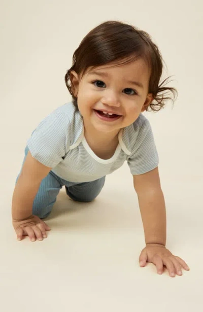 Mori Short Sleeve Bodysuit In Multi