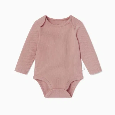 Mori Ribbed Long Sleeve Bodysuit In Multi