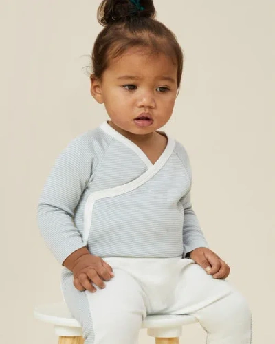 Mori Long Sleeve Kimono Bodysuit In Multi