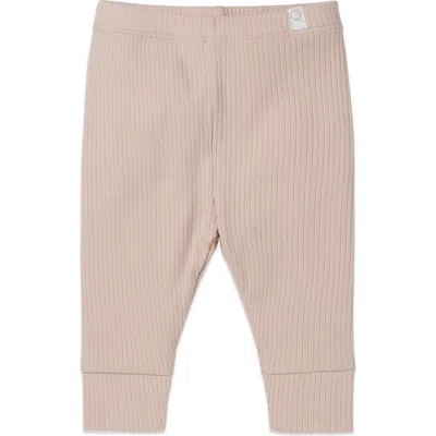 Mori Ribbed Leggings In Pink
