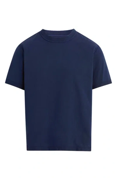 Hudson Jeans Heavyweight Cotton T-shirt In Blue
