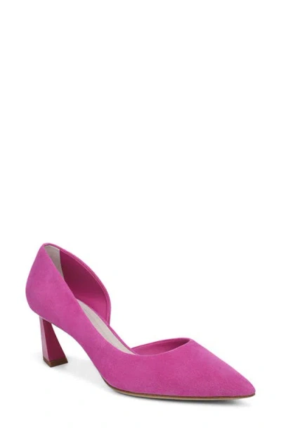 Sarto By Franco Sarto Tawny Pointed Toe Half D'orsay Pump In Pink