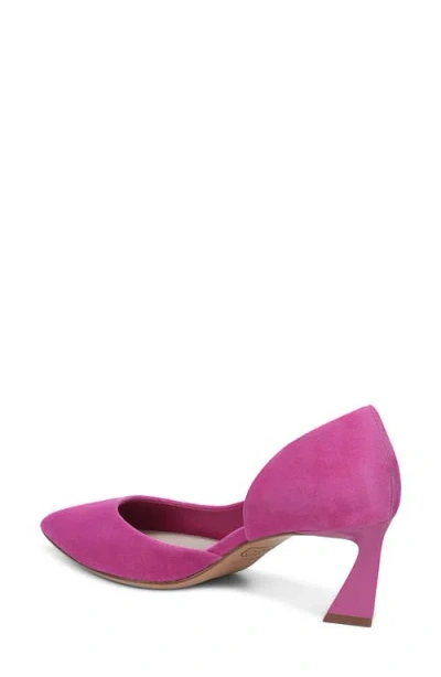 Sarto By Franco Sarto Tawny Pointed Toe Half D'orsay Pump In Pink