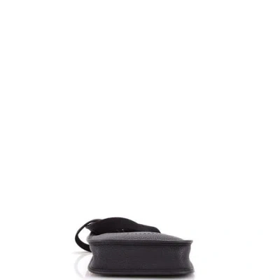 Pre-owned Hermes  Hermes Evelyne Bag Gen Iii Clemence Tpm In Black