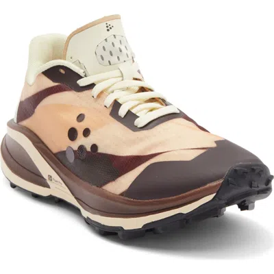Craft Pure Trail Pro Running Shoe In Brown