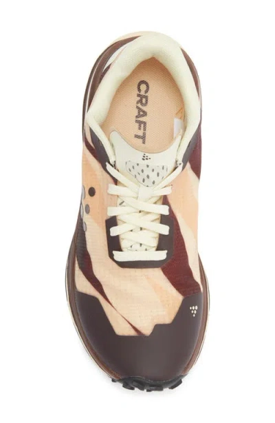 Craft Pure Trail Pro Running Shoe In Brown