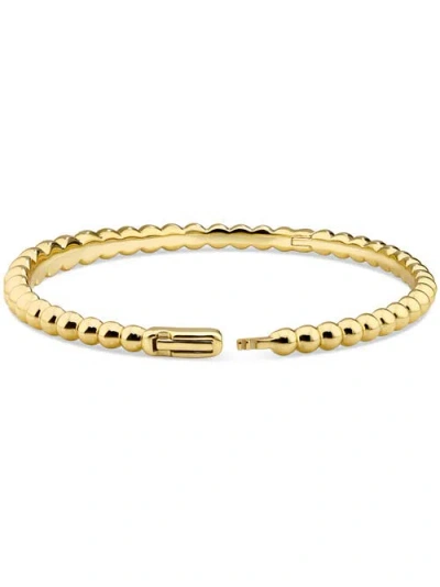Devata Beaded Ball Bangle Bracelet In Gold