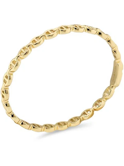 Devata Mariner Anchor Bangle Bracelet In Gold