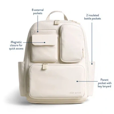 Itzy Ritzy Belong Utility Backpack In White