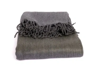 Purple Nest Design Kallpa Collection Blanket In Gray