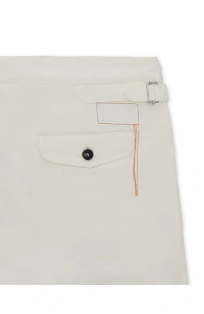 Fortela Oklahoma Cotton Pleated Trousers In Gray