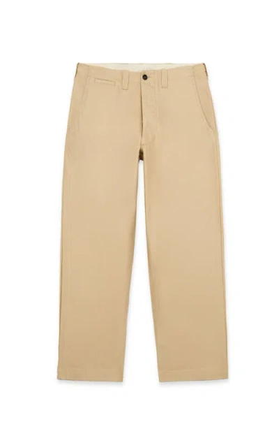 Fortela Thomas Chino Trousers In Brown