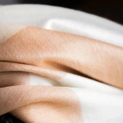 Purple Nest Design Kallpa Collection Blanket In Orange