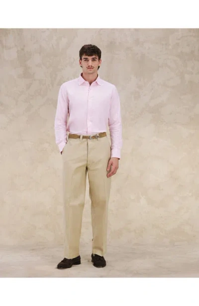 Fortela Thomas Chino Trousers In Brown