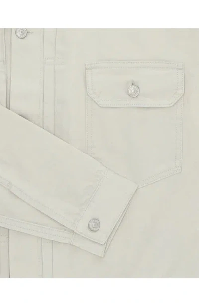 Fortela Drill Cotton Jacket In White