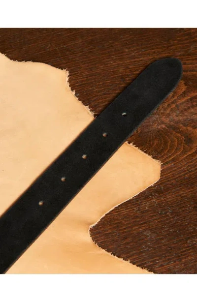 Fortela Tea Suede Leather Belt In Multi