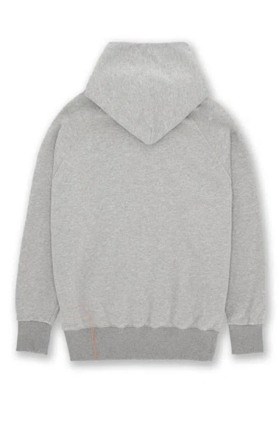 Fortela Vintagehood Fleece Jersey Hoodie In Gray