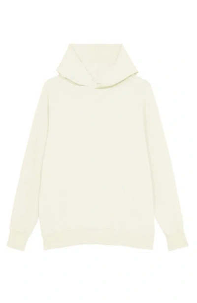 Fortela Vintagehood Fleece Jersey Hoodie In White