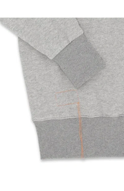 Fortela Vintagehood Fleece Jersey Hoodie In Gray