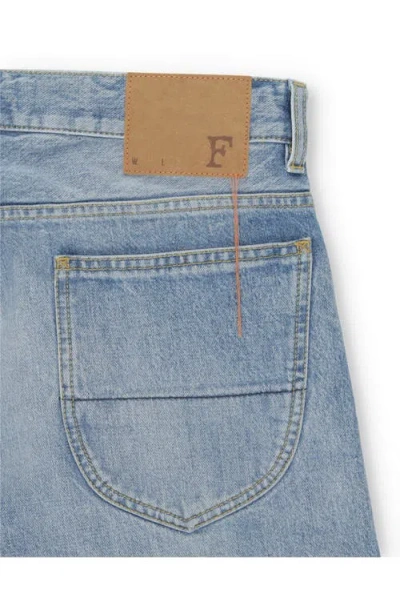 Fortela 944 Jason 5-pocket High-waisted Denim In Blue