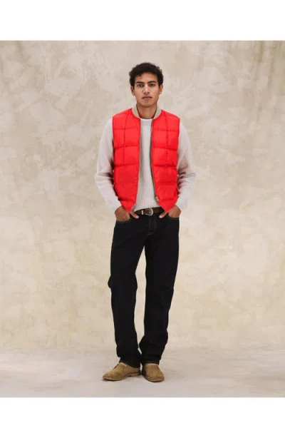 Fortela Nylon Vest In Red