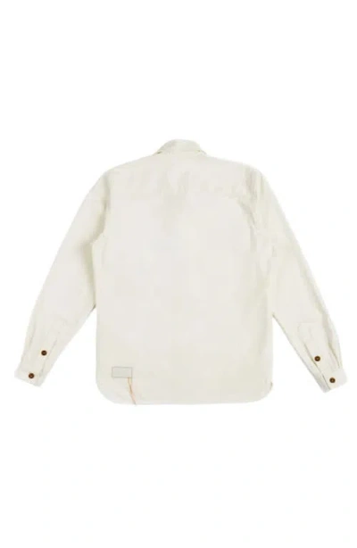 Fortela Meckongt Cotton Overshirt In White
