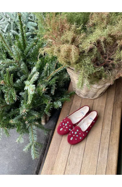 Fortela Frutate Friulane Suede Leather Studs In Pink