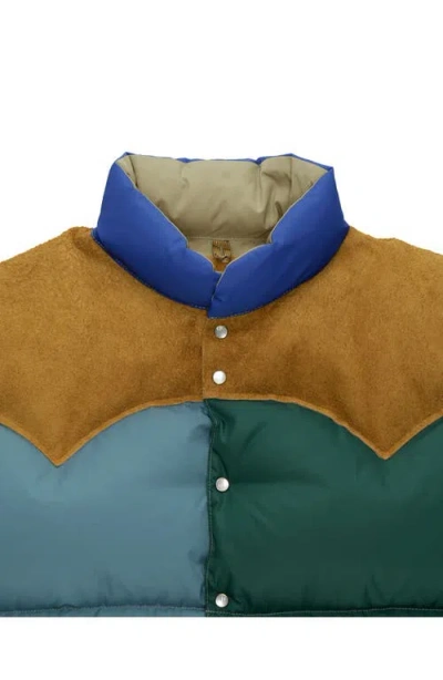 Fortela Down Rocky Mountain Featherbed X  Vest In Animal Print