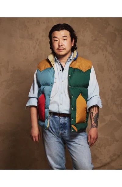 Fortela Down Rocky Mountain Featherbed X  Vest In Animal Print