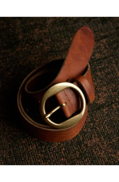 Fortela Tania Leather Belt In Multi