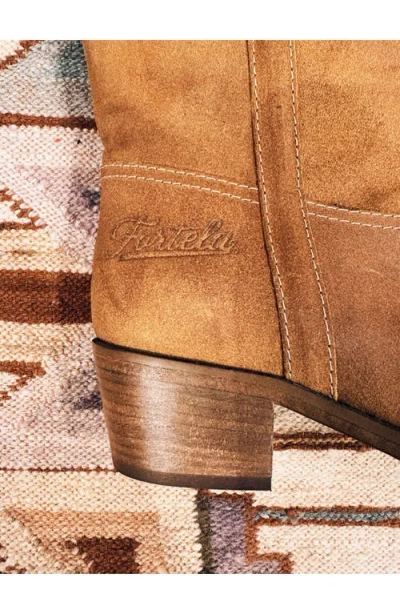 Fortela Camperos Western Boots In Brown