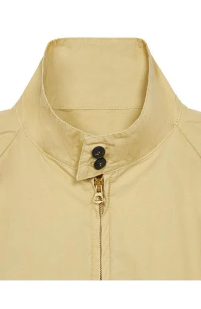 Fortela Carol Cotton Poplin Zip-up Jacket In Yellow