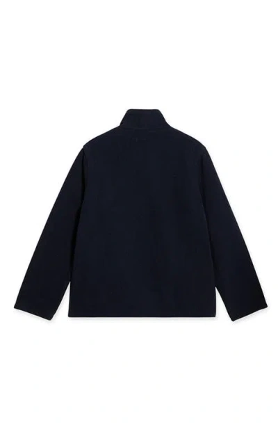 Fortela Seawolf Recycled Wool Jacket In Blue