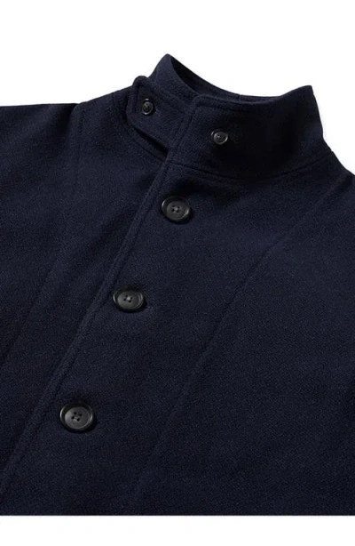 Fortela Seawolf Recycled Wool Jacket In Blue