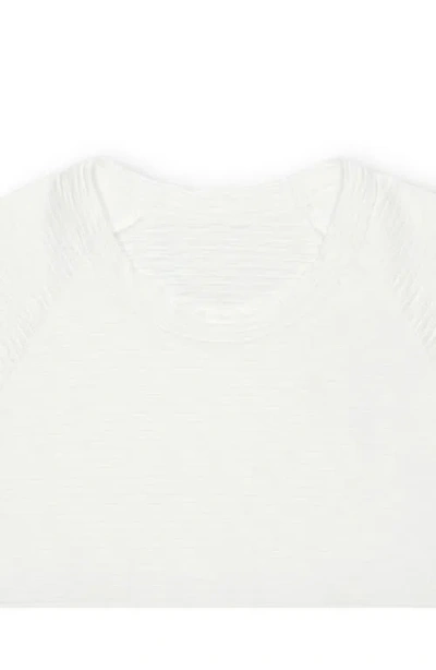 Fortela Indiana Cotton Long Sleeve T-shirt In White