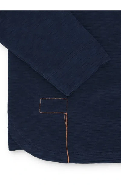 Fortela Indiana Cotton Long Sleeve T-shirt In Multi