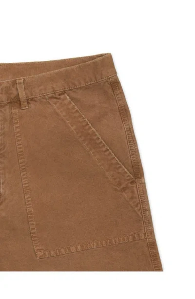 Fortela Rebelt Cotton Pocket Bermuda In Brown