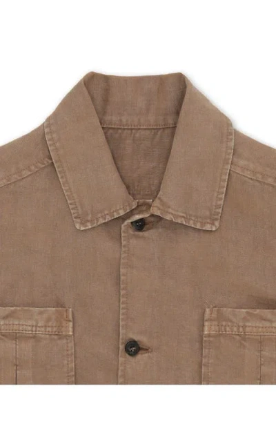 Fortela Bohem Safari Short Sleeve Linen Shirt