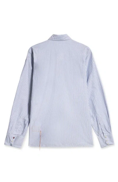 Fortela Tex Texan Shirt In Blue