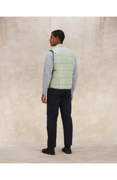 Fortela Nylon Vest2 With Camouflage Lining In Green