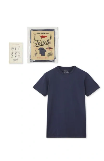 Fortela Japt Tubular Double-pack T-shirt In Blue