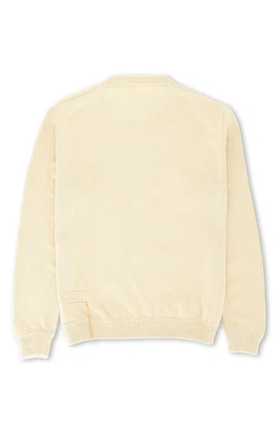Fortela Rover Cotton Crewneck Sweater In Neutral