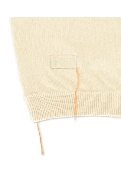 Fortela Rover Cotton Crewneck Sweater In Neutral