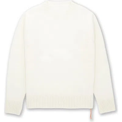 Fortela Skipper Merino Wool Crewneck Sweater In Neutral