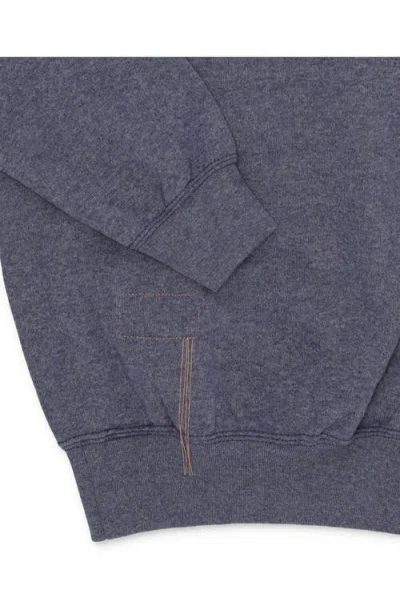 Fortela Cotton Hoodie Sweatshirt With Hood In Gray