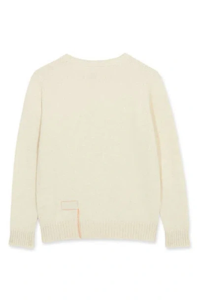 Fortela Marco Alpaca Round Neck Sweater In Neutral