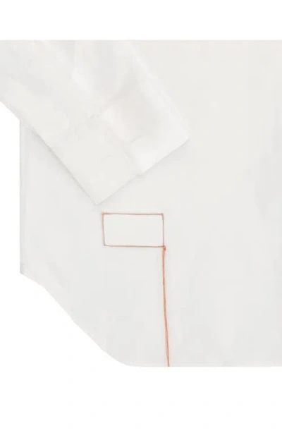 Fortela Federico Smoking Shirt In White